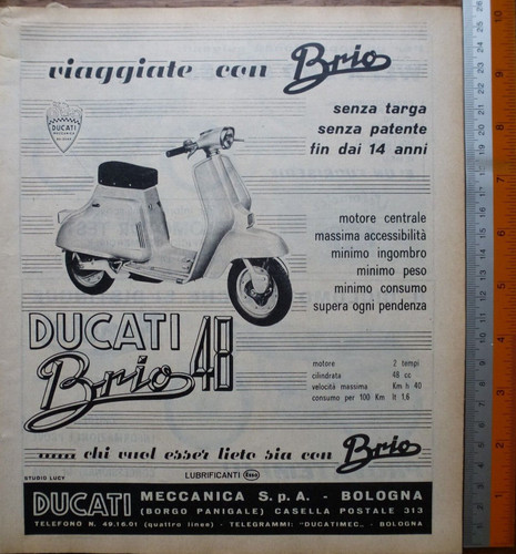 Pubblicità scooter ducati - scooter,