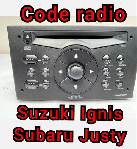 Code codice sblocco autoradio - codice,