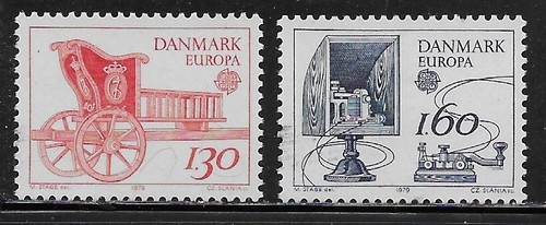 Danimarca scott 651 652 - -,
