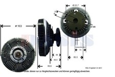 Frizione ventola per Massey