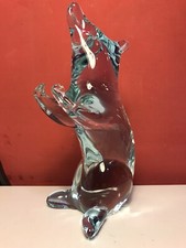 SCULTURA IN VETRO MURANO FIRMATA LICIO ZANETTI MODERNARIATO ITALY