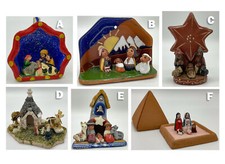 Lotto 6 pezzi, PRESEPE da