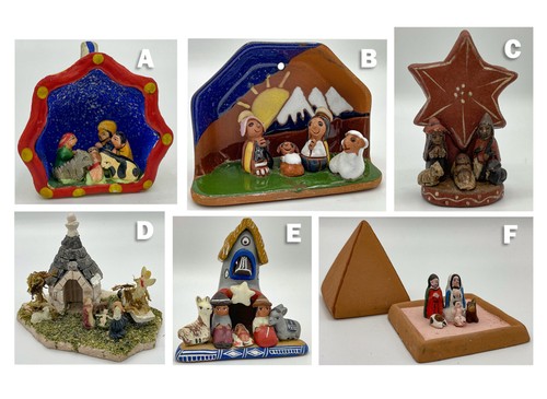 Lotto pezzi presepe - lotto, pezzi,