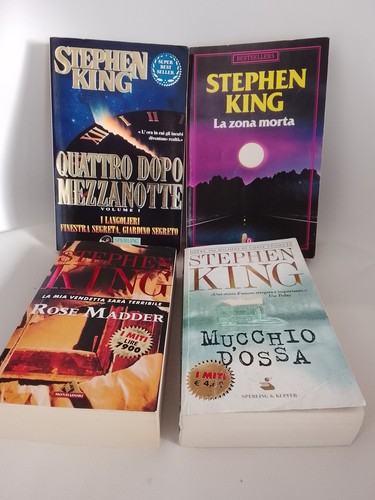 Lotto libri stephen king - stephen,