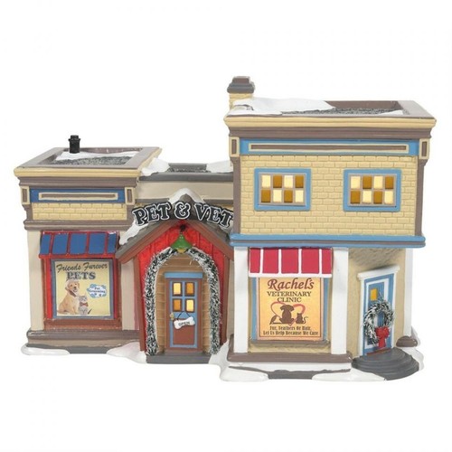 Dept snow village pet - snow, &