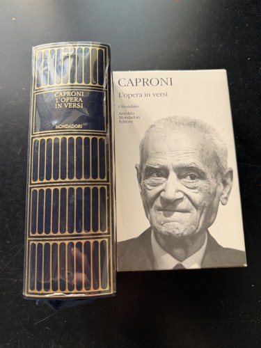 Caproni opera versi - -, l'opera