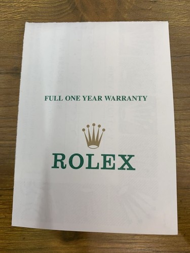 Garanzia rolex per air - rolex,