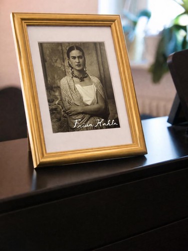 Autografo repro frida kahlo - repro,