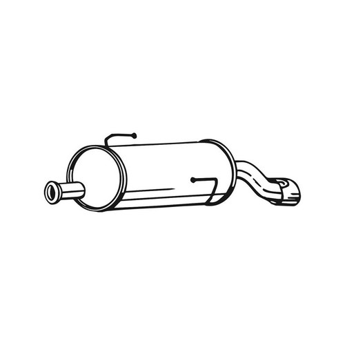 Bosal silenziatore scarico - silenziatore,
