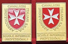 ORDINE DI MALTA - DISTINTIVO SCUOLE INFERMIERI PROFESSIONALI ASSOCIAZIONE CAVALI
