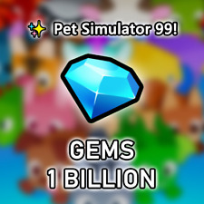 ✨ Pet Simulator 99! ? 1B Gems ? PS99/Pet Sim 99 ? Cheap Safe Fast ?