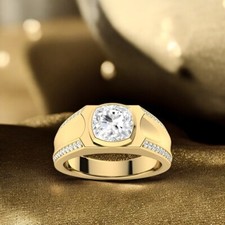 Anello Uomo Oro Giallo 18K IGI