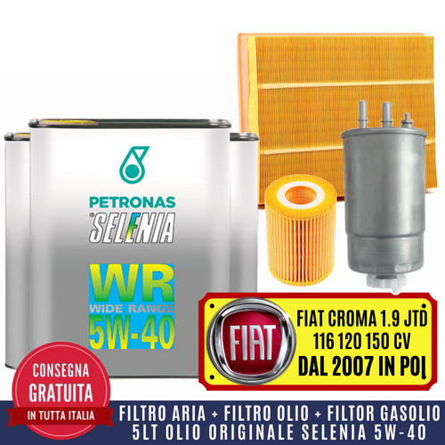Kit tagliando fiat croma 9 - kit,