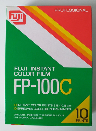 Fuji instant color film - color,
