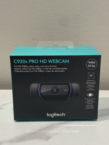 Webcam logitech c920s pro - webcam,