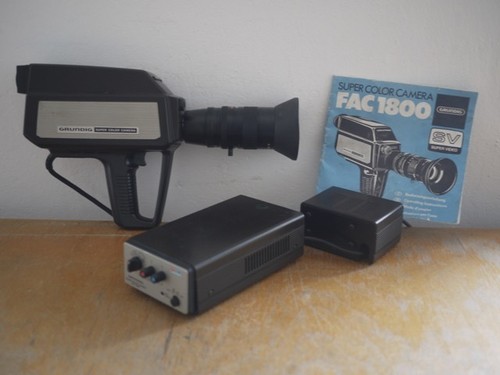 Grundig rara videocamera - grundig,