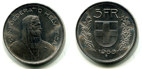 Franchi svizzera 1968 b - svizzera,