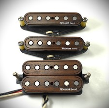 Set pickup Stratocaster marca Wiggins HSS, palissandro indiano, ferita vintage