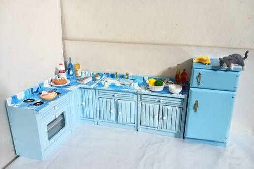 Set cucina disordinata - , in