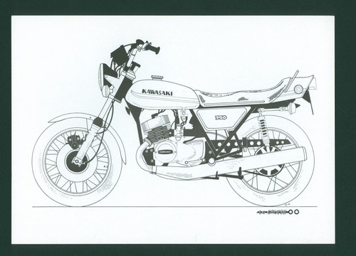 Kawasaki 750 b - 750, h2