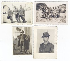 LOTTO 4 FOTO RITRATTI ALPINI  MIX - WW2
