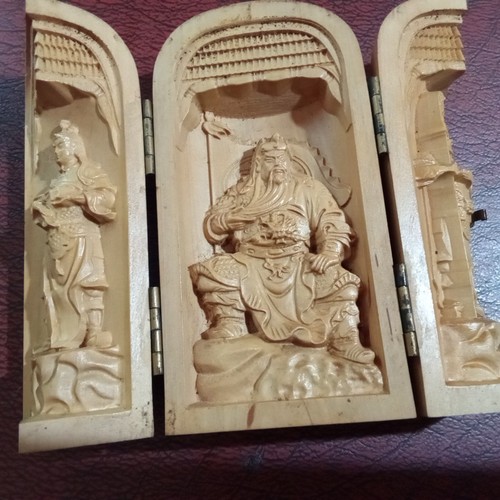 Meraviglioso trittico scolpito - meraviglioso,