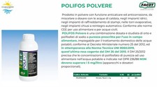 POLIFOS Polvere flaconi/bottles 1 kg Polifosfato in polvere