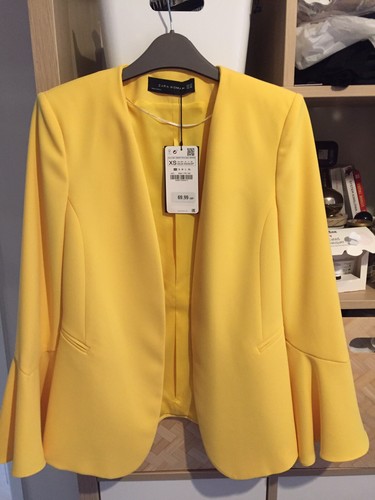 Zara blazer giallo nuovo - blazer, xs