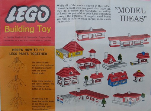 Lego b67sam idea - lego, brochure