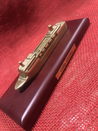 Modellino costa allegra ottone - modellino,