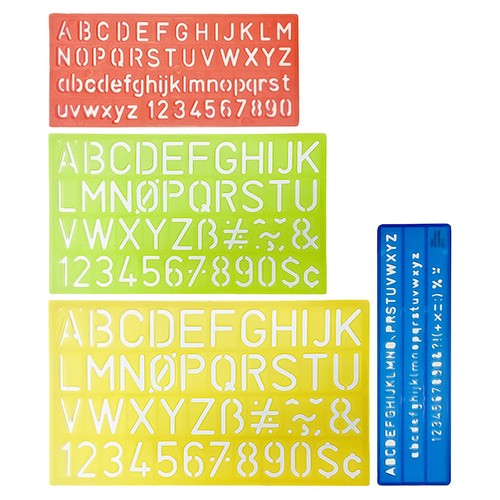 Lot modèles de lettres - de,