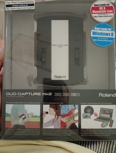 Roland duo capture mk2 usb - duo-capture,