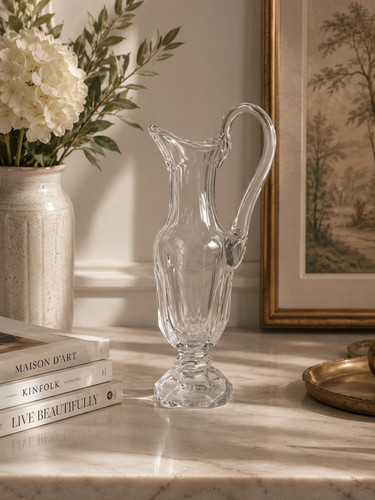 Aiguière cristal taillé - aiguière,