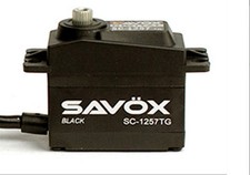 Savox SC-1257TG-BE Black