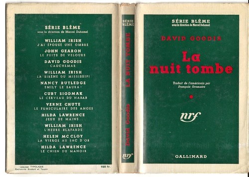 Rare 1950 david goodis - eo,