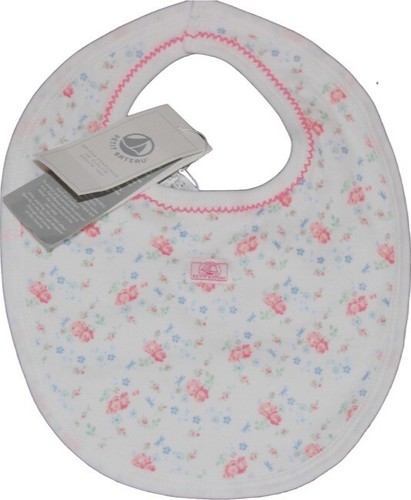 Bavaglino petit bateau fiori - bavaglino,