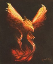 ARABA FENICE QUADRO OLIO SU