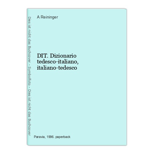 Dit dizionario - dit.,