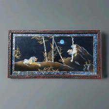 Tavolo Cinese In Legno Laccato