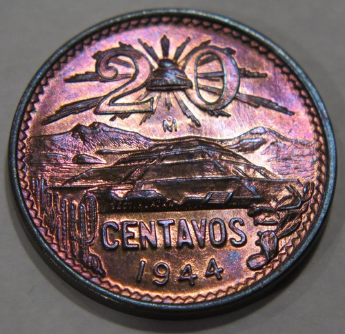Messico 1944 centavos - messico,