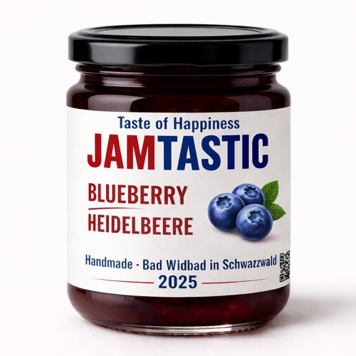 Marmellata mirtilli fatta - marmellata, di