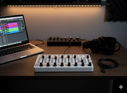 Controller midi usb - mini, mixer