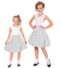 gonna e foulard a pois bianco