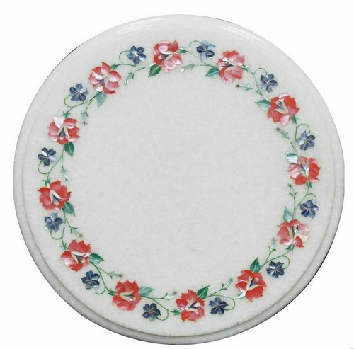 Tavolo rotondo marmo - in, 12"