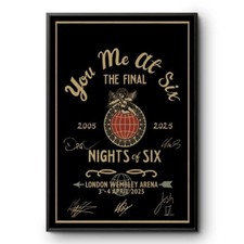 You Me At Six 2005-2025 Poster