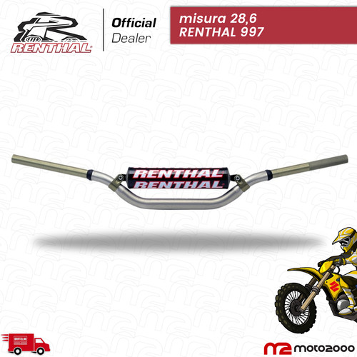 Manubrio moto cross renthal - moto,