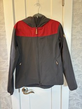 Giacca antipioggia FjallRaven Nikka g-1000 donna taglia L rosso antracite outdoor