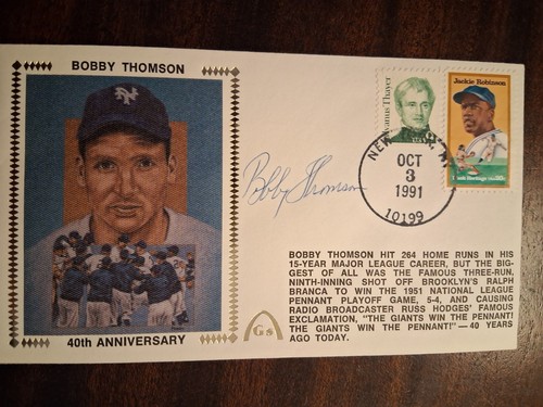 Bobby thomson 4oth - bobby,