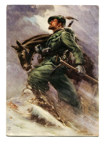 Alpini cartolina - alpini, cartolina,3°