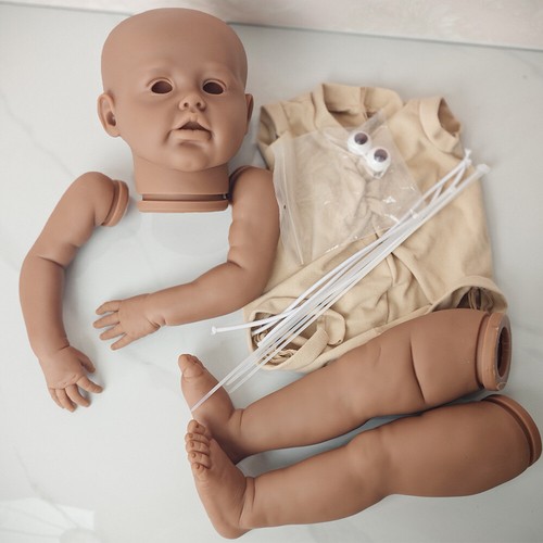Kit bambola reborn pelle scura